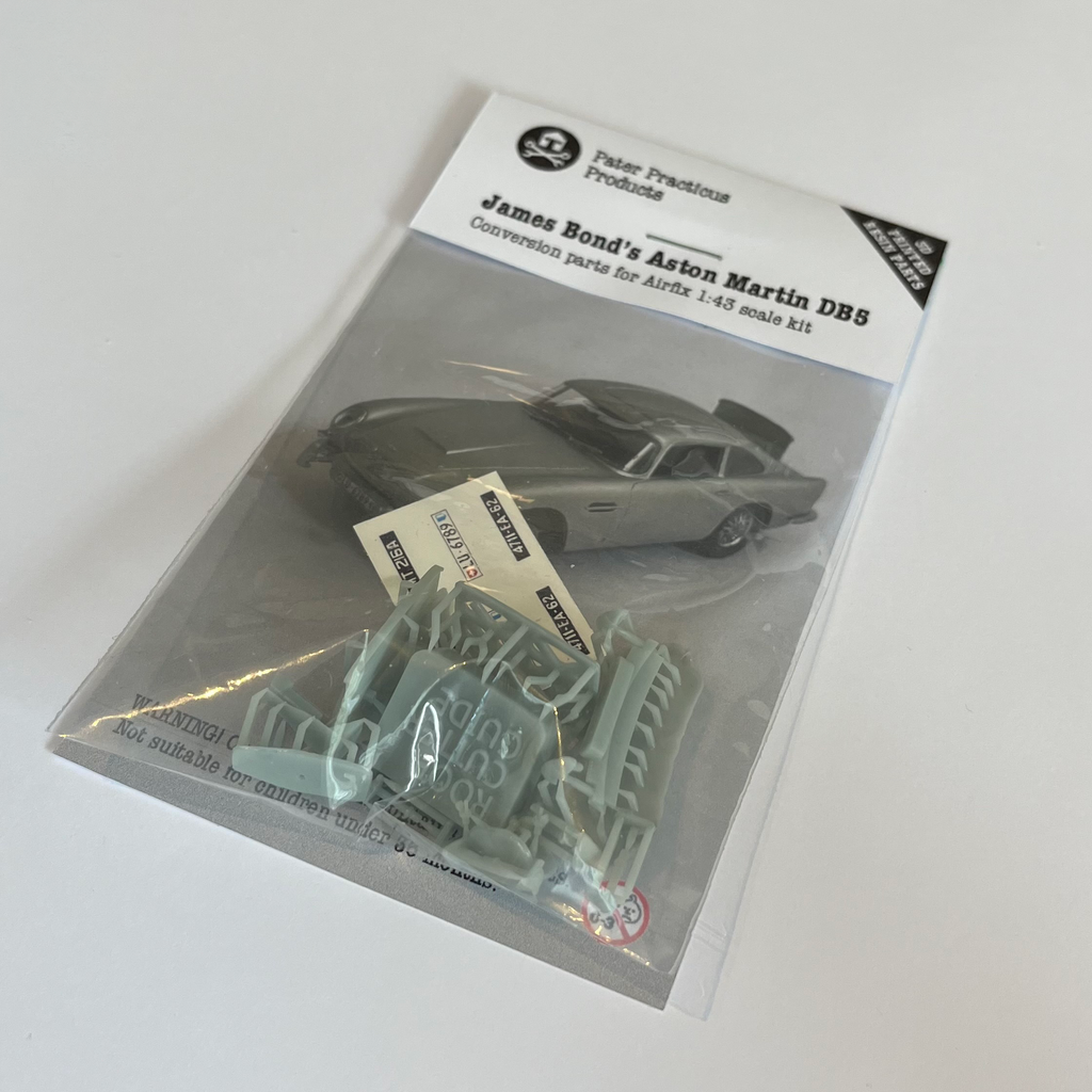 James Bond Aston Martin DB5 resin conversion parts for Airfix 1/43 scale kit
