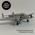 Beechcraft Model 18 'Twin Beech' resin detailing parts for 1/72 scale PM Models kit