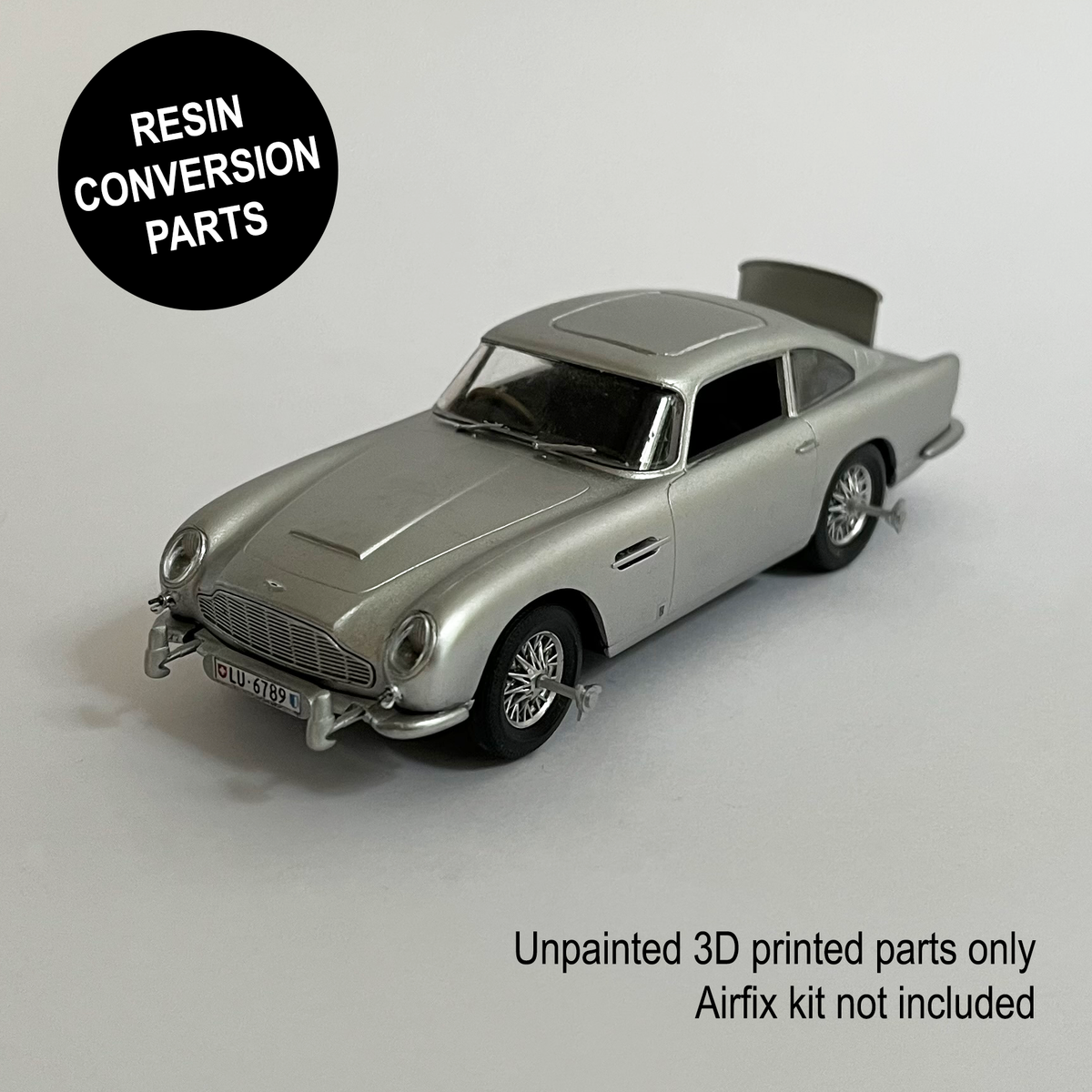 James Bond Aston Martin DB5 resin conversion parts for Airfix 1/43 scale kit